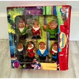 Disney Snow White and the Seven Dwarfs Figures Toy Set Kids Gift